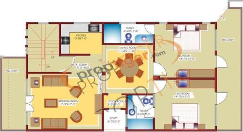 SS Southend (2BHK+2T (1,300 sq ft) Study Room 1300 sq ft) SS Southend (2BHK+2T (1,300 sq ft) Study Room 1300 sq ft)