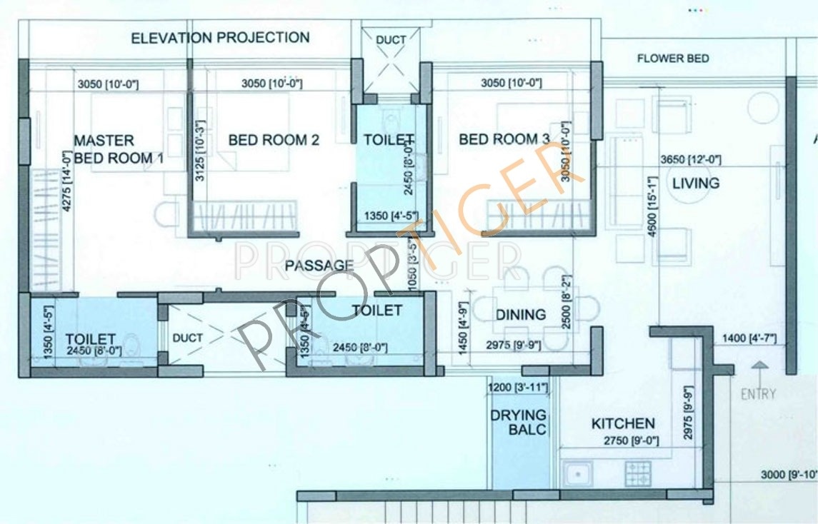 Runwal The Orchard Residency (3BHK+3T (1,445 sq ft) 1445 sq ft) Runwal The Orchard Residency (3BHK+3T (1,445 sq ft) 1445 sq ft)