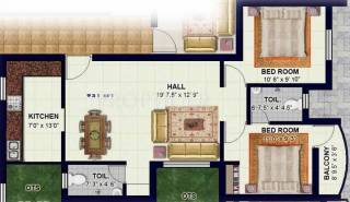 Royal Anchi Royale (2BHK+2T (931 sq ft) 931 sq ft) Royal Anchi Royale (2BHK+2T (931 sq ft) 931 sq ft)