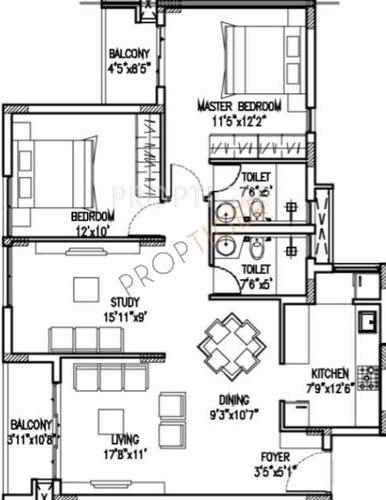 Godrej E City (2BHK+2T (1,142 sq ft) Study Room 1142 sq ft) Godrej E City (2BHK+2T (1,142 sq ft) Study Room 1142 sq ft)