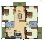 SN Fen Breeze (3BHK+3T (1,345 sq ft) 1345 sq ft)