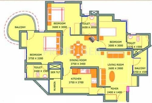 Nagpal Silver Streak (3BHK+3T (1,501 sq ft) 1501 sq ft) Nagpal Silver Streak (3BHK+3T (1,501 sq ft) 1501 sq ft)