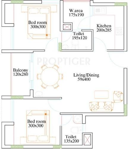Kalpaka Kalpaka Vrindavan (2BHK+2T (893 sq ft) 893 sq ft) Kalpaka Kalpaka Vrindavan (2BHK+2T (893 sq ft) 893 sq ft)