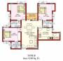 Kristal Onyx D (3BHK+3T (1,339 sq ft) 1339 sq ft) Kristal Onyx D (3BHK+3T (1,339 sq ft) 1339 sq ft)