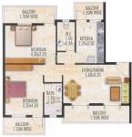 Devashri Splendor (2BHK+2T (1,237 sq ft) 1237 sq ft) Devashri Splendor (2BHK+2T (1,237 sq ft) 1237 sq ft)