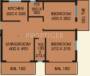 CV Constructions Darius Avenue Floor Plan (2BHK+2T)