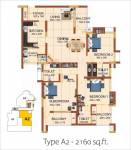 Artech Artech City Kalyani (3BHK+3T (2,160 sq ft) 2160 sq ft)