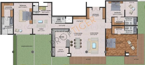 Nitesh Logos (3BHK+4T (4,290 sq ft)   Servant Room 4290 sq ft)