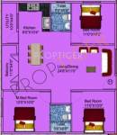 DS DSMAX SANSKRUTHI (3BHK+2T (1,367 sq ft) 1367 sq ft)