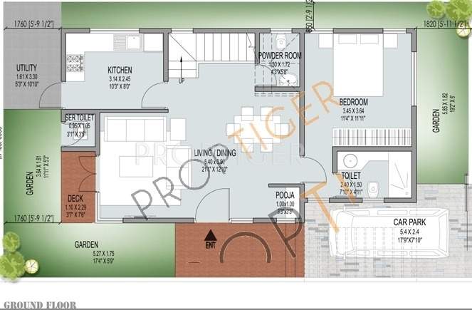 JS Lotus (3BHK+4T (2,068 sq ft) + Pooja Room 2068 sq ft)