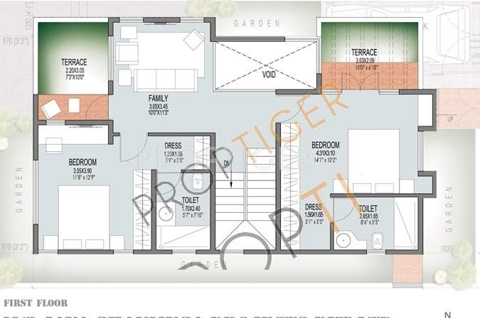 JS Lotus (3BHK+4T (2,123 sq ft) + Pooja Room 2123 sq ft)