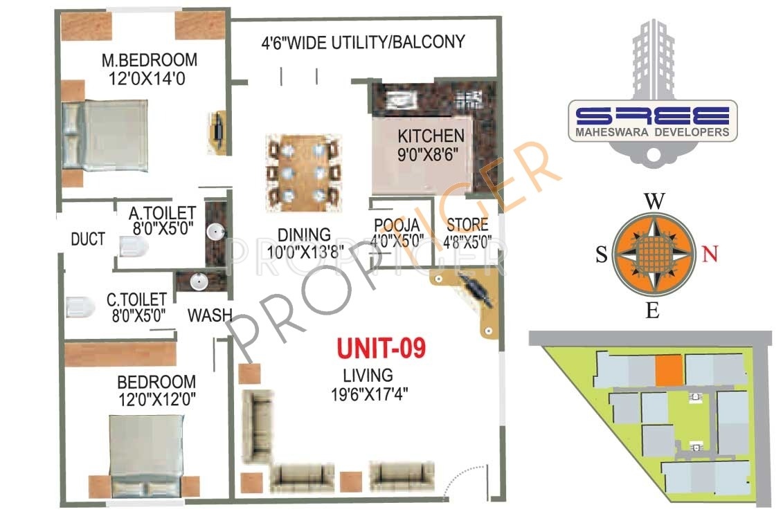 Sree Maheswara Sree Narida (2BHK+2T (1,482 sq ft) 1482 sq ft) Sree Maheswara Sree Narida (2BHK+2T (1,482 sq ft) 1482 sq ft)