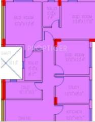 Siddha Silver Pines (3BHK+3T (1,740 sq ft) + Study Room 1740 sq ft) Siddha Silver Pines (3BHK+3T (1,740 sq ft) + Study Room 1740 sq ft)