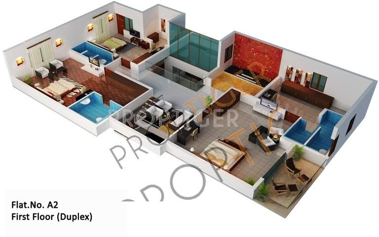 JS Grande (5BHK+5T (5,124 sq ft) + Study Room 5124 sq ft)