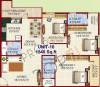PSR Flora (3BHK+3T (1,540 sq ft) 1540 sq ft)