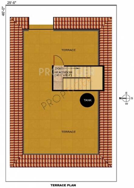 Pruksa Silvana (3BHK+3T (1,632 sq ft) + Study Room 1632 sq ft)