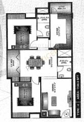 Malibu Bonita (2BHK+2T (1,180 sq ft) 1180 sq ft)