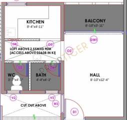 VBHC Vaibhava (1BHK+1T (395 sq ft) 395 sq ft) VBHC Vaibhava (1BHK+1T (395 sq ft) 395 sq ft)