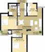 Eldeco Swagatam (2BHK+2T (1,095 sq ft) + Study Room 1095 sq ft) Eldeco Swagatam (2BHK+2T (1,095 sq ft) + Study Room 1095 sq ft)