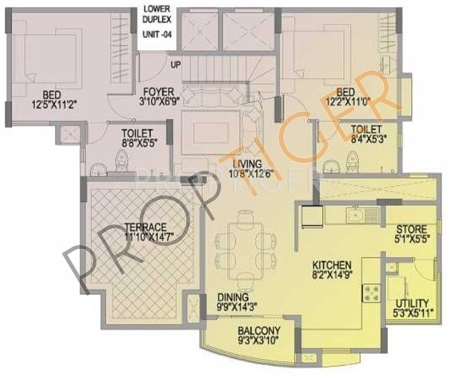 Oceanus Vista Phase 1 (4BHK+4T (2,281 sq ft) + Study Room 2281 sq ft)
