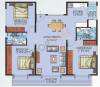 ATZ Gladiola Gardenia (3BHK+2T (1,395 sq ft) 1395 sq ft)