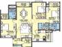 Paramount Pilatus (3BHK+3T (1,685 sq ft)   Servant Room 1685 sq ft)