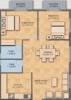 Mahima Pride (2BHK+2T (1,246 sq ft) 1246 sq ft)