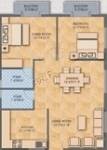 Mahima Pride (2BHK+2T (1,246 sq ft) 1246 sq ft)
