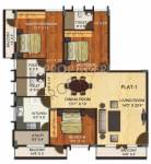 Ambara Shree Krishna (3BHK+3T (1,607 sq ft) 1607 sq ft)