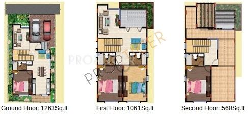 SLS Spencer (4BHK+4T (2,884 sq ft) 2884 sq ft)