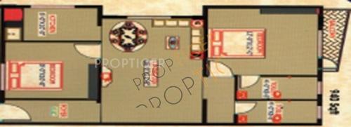 Shakthi Om Shakthi Bhuvana (2BHK+2T (942 sq ft) 942 sq ft)