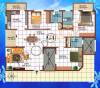 Sahasra Pride (3BHK+3T (1,494 sq ft) 1494 sq ft)