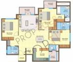 KUL ILife (3BHK+3T (1,825 sq ft) 1825 sq ft)