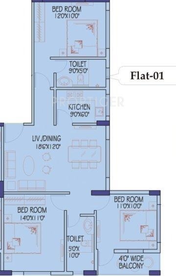 Siddha Xanadu Condominium (3BHK+2T (1,295 sq ft) 1295 sq ft) Siddha Xanadu Condominium (3BHK+2T (1,295 sq ft) 1295 sq ft)