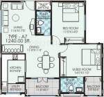 Chitrakut Environs (2BHK+2T (1,240 sq ft) 1240 sq ft) Chitrakut Environs (2BHK+2T (1,240 sq ft) 1240 sq ft)