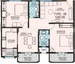 Chitrakut Environs (2BHK+2T (1,295 sq ft) 1295 sq ft) Chitrakut Environs (2BHK+2T (1,295 sq ft) 1295 sq ft)