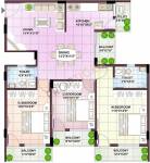 Sowparnika Chandrakantha (3BHK+2T (1,352 sq ft) 1352 sq ft)