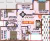 Mahaveer Willow Annex (2BHK+2T (1,054 sq ft) 1054 sq ft)
