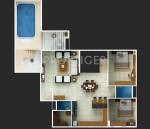 ND Passion Plus (2BHK+2T (1,500 sq ft) 1500 sq ft)