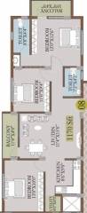 Radiant Celesta (3BHK+2T (1,170 sq ft) 1170 sq ft) Radiant Celesta (3BHK+2T (1,170 sq ft) 1170 sq ft)