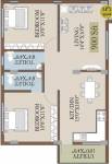 Radiant Celesta (2BHK+2T (900 sq ft) 900 sq ft)