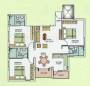 Aarya Aarya Orchid (3BHK+3T (1,375 sq ft) 1375 sq ft)