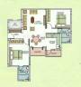 Aarya Aarya Orchid (2BHK+2T (1,100 sq ft) 1100 sq ft)