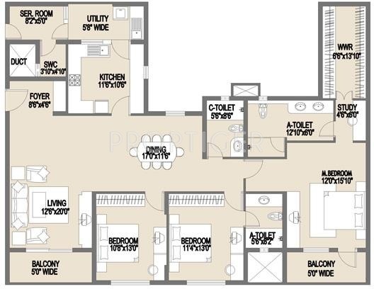 Adarsh Palm Retreat (3BHK+3T (2,275 sq ft) 2275 sq ft) Adarsh Palm Retreat (3BHK+3T (2,275 sq ft) 2275 sq ft)