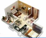 Vascon Citron (1BHK+1T (780 sq ft) 780 sq ft)