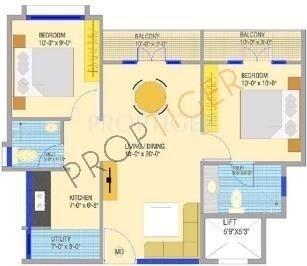 Team Patther Panchali (2BHK+2T (1,050 sq ft) 1050 sq ft)