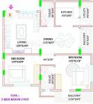 MDVR Prime Rose (2BHK+2T (1,079 sq ft) 1079 sq ft) MDVR Prime Rose (2BHK+2T (1,079 sq ft) 1079 sq ft)