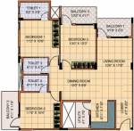 Century Commanders Vista (3BHK+3T (1,365 sq ft) 1365 sq ft) Century Commanders Vista (3BHK+3T (1,365 sq ft) 1365 sq ft)