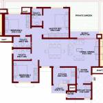 Genesis Eco Sphere (3BHK+3T (1,915 sq ft)   Servant Room 1915 sq ft)