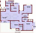 Genesis Eco Sphere (3BHK+3T (2,067 sq ft)   Servant Room 2067 sq ft)